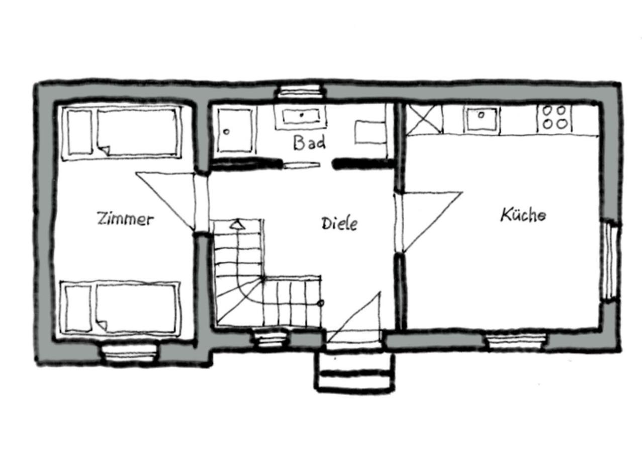 Ferienwohnung Uckermarkblick Ziehten 외부 사진