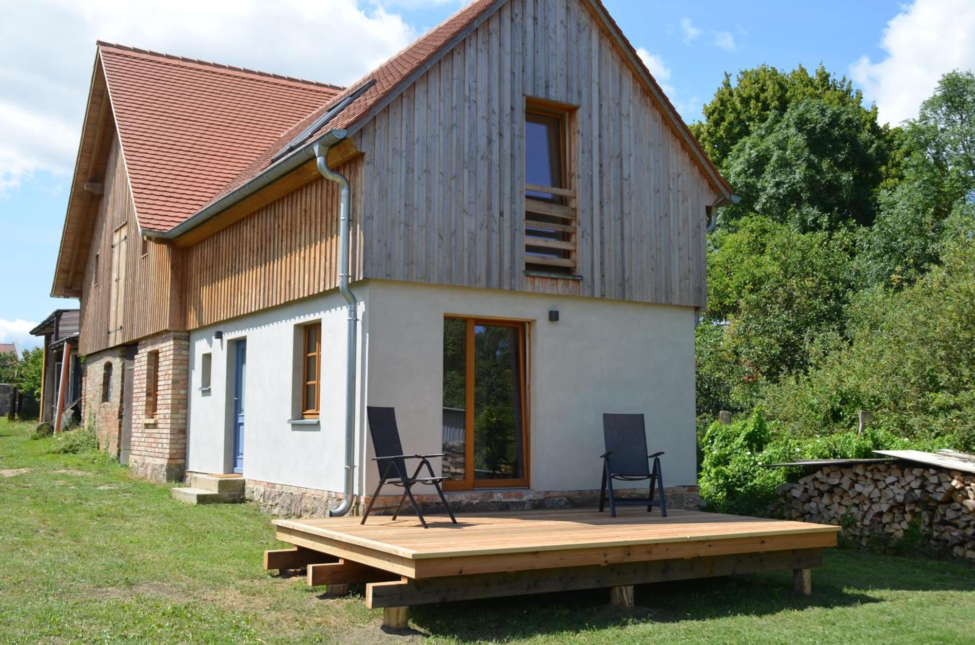 Ferienwohnung Uckermarkblick Ziehten 외부 사진